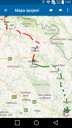 Jízdní řády IDOS pro Android - mapa spojení