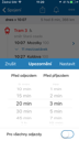 Jízdní řády IDOS pro iOs - nastavení upozornění
