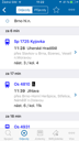 Jízdní řády IDOS pro iOs - seznam odjezdů